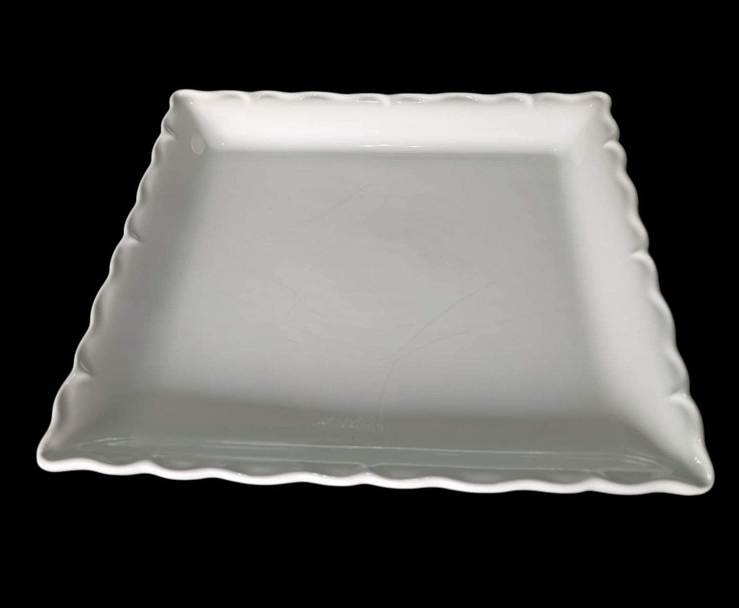White Serving Plates - Various Sizes