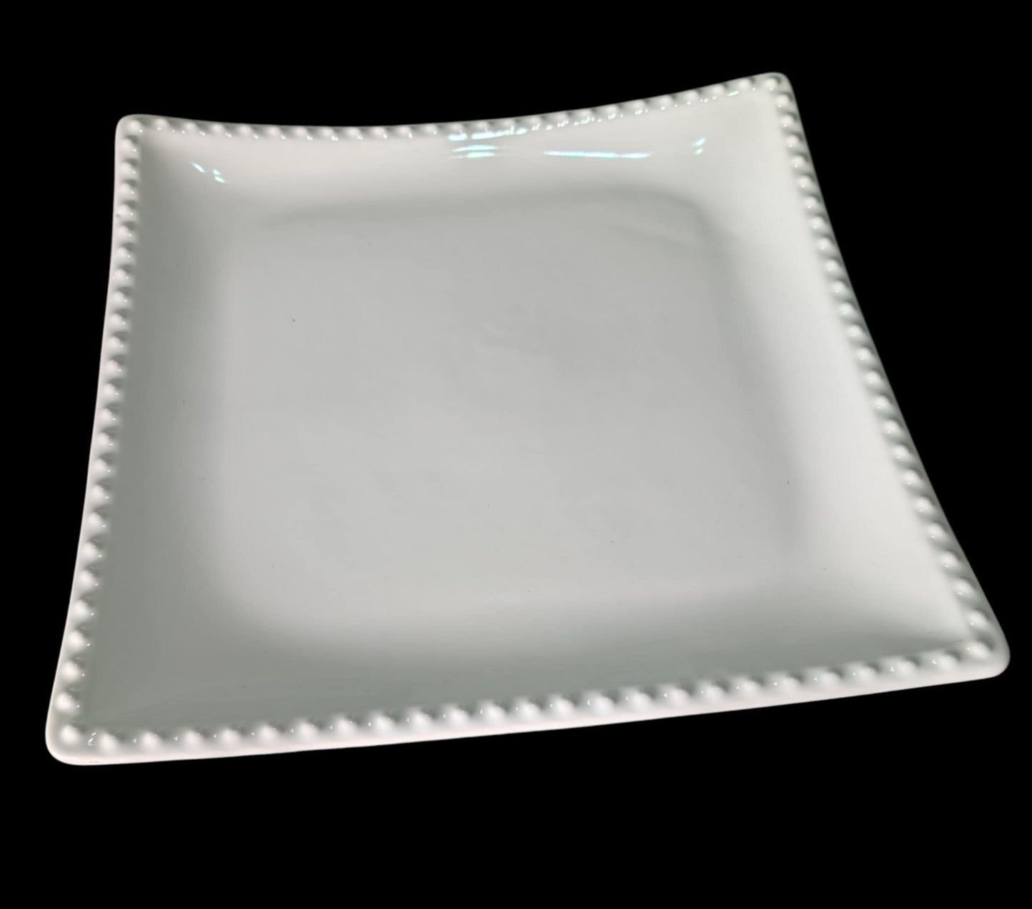 Square Pedestal Serving Plates