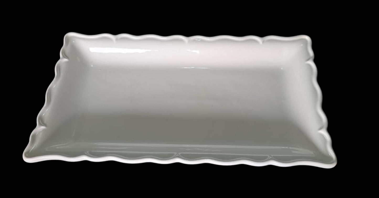 White Serving Plates - Various Sizes
