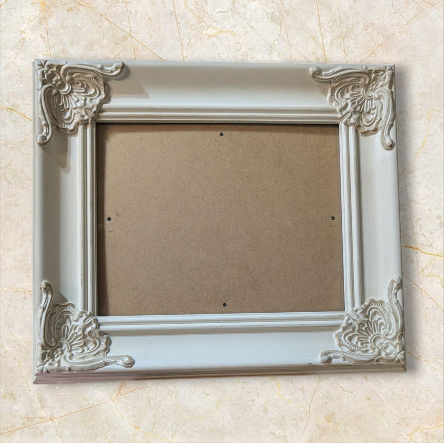 Antique Cream Picture Frame