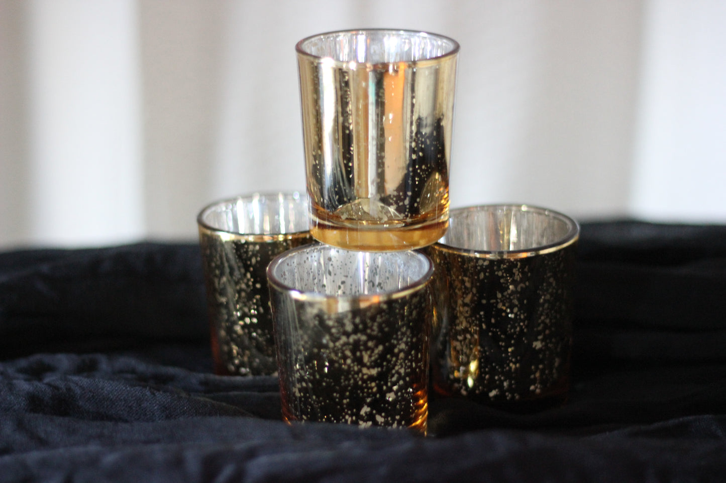 Gold Votive Candle Holders ✨ Sets of 12