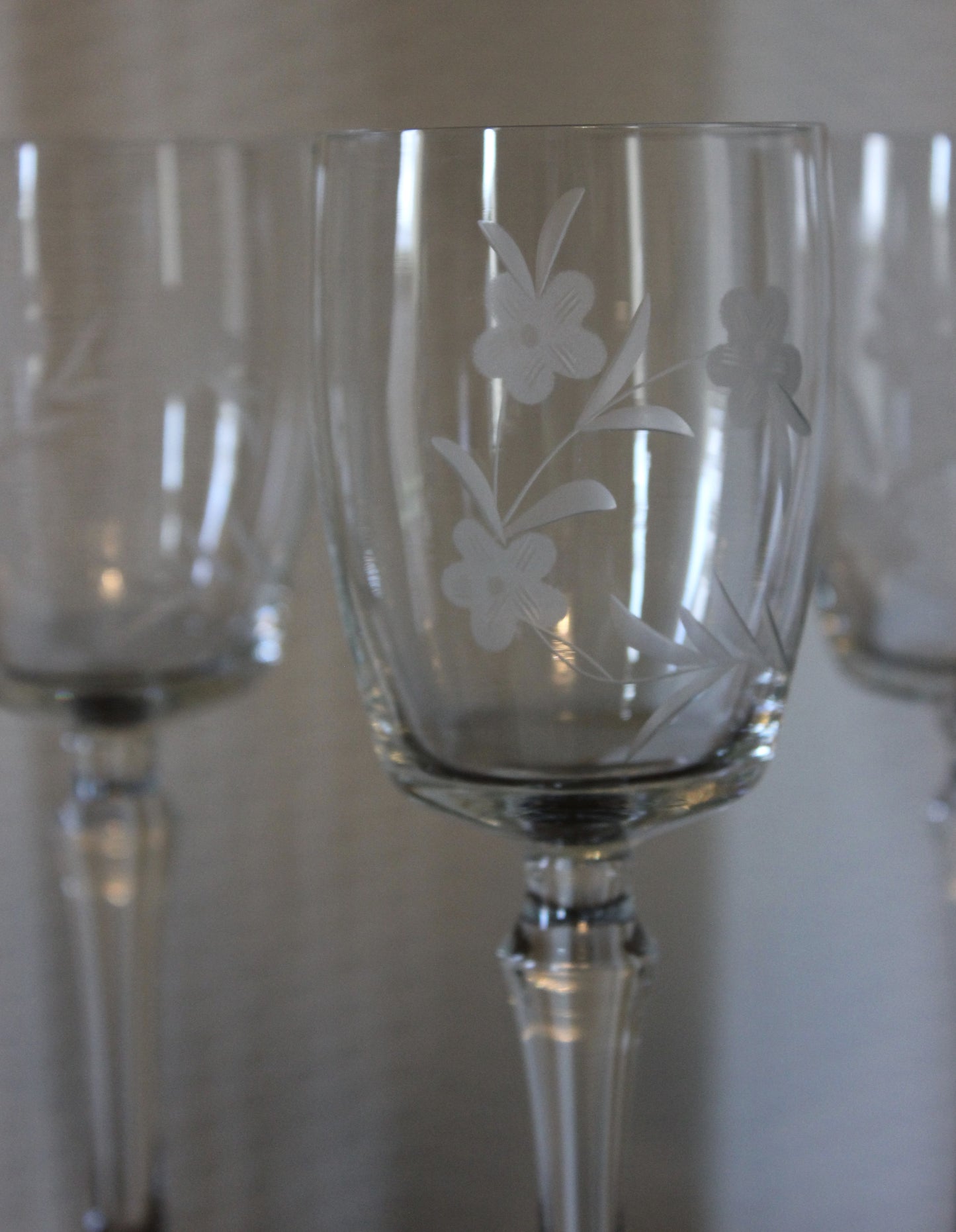 Fine Crystal Stemware ✨ Set of 6