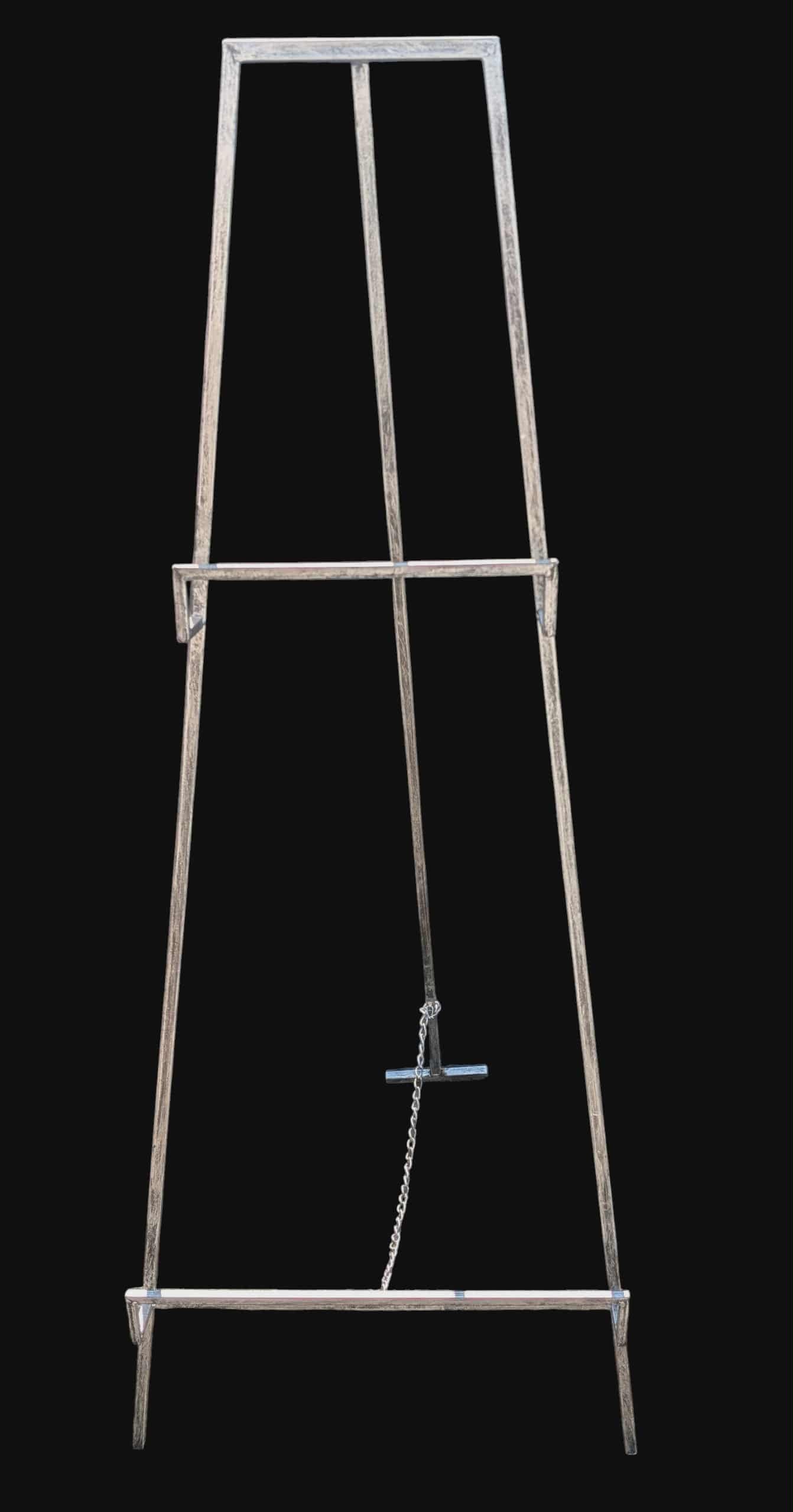 Tall Silver Easel