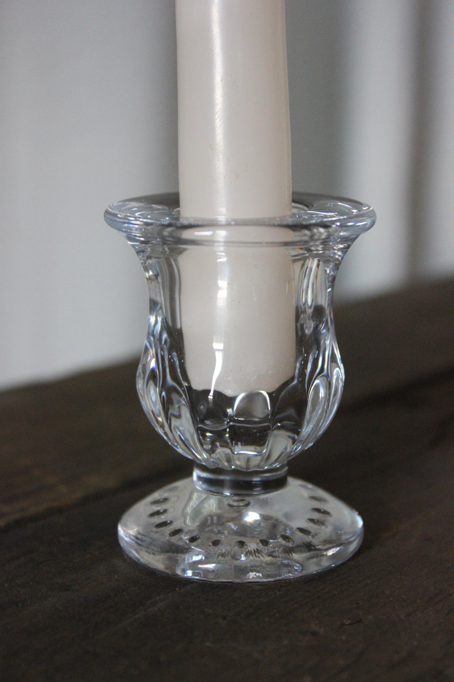 Glass Taper Candle Holders