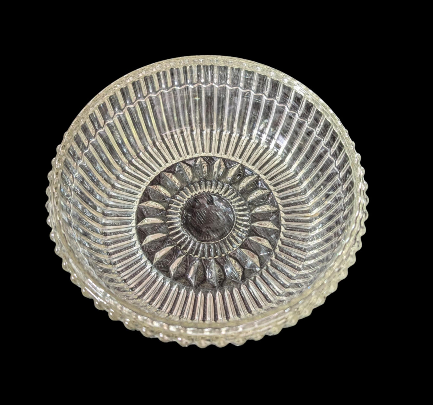 Crystal Serving Bowl - Round