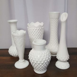 Milk Glass - Assorted