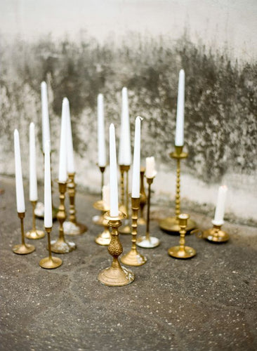 Brass Candlesticks - Assorted
