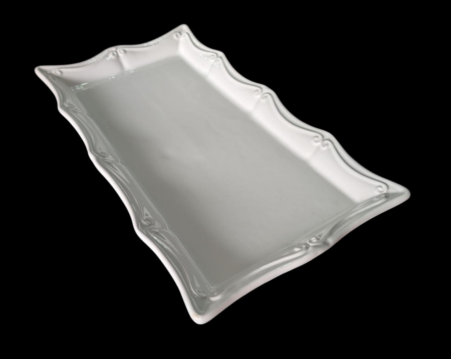 White Serving Plates - Various Sizes