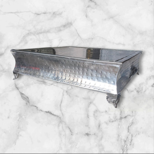 Square Metal Cake Display - Large