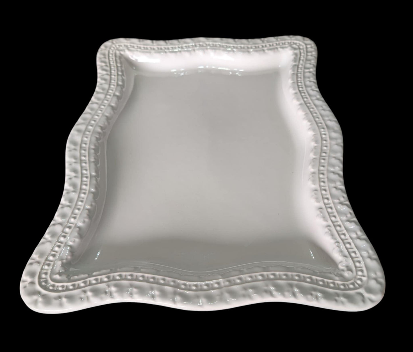 White Serving Plates - Various Sizes