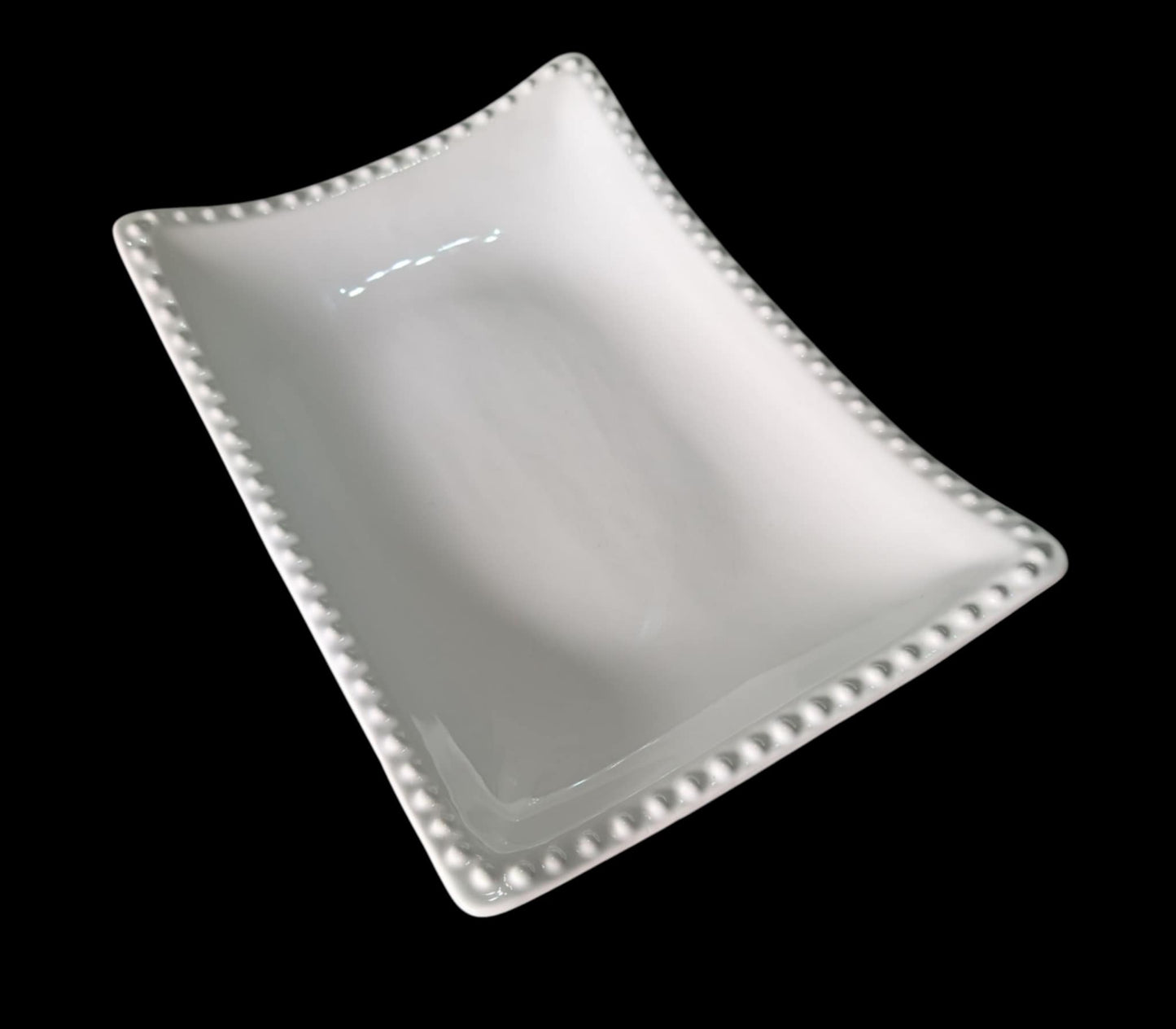 White Serving Plates - Various Sizes