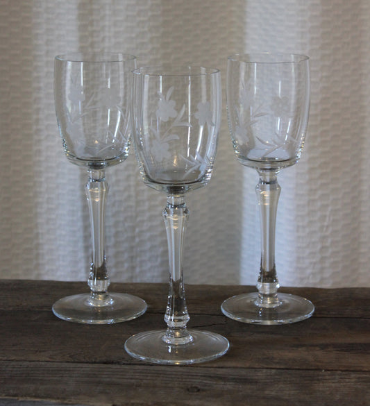 Fine Crystal Stemware ✨ Set of 6