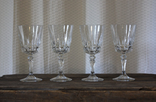 Fine Crystal Stemware ✨ Set of 4