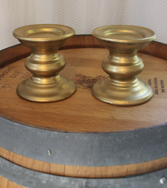 Gold Candle Holders🕯️Set of 2