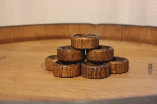 Wood Napkin Rings ✨ Set of 8