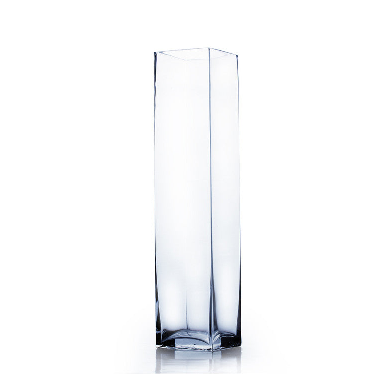 Tall Square Vase