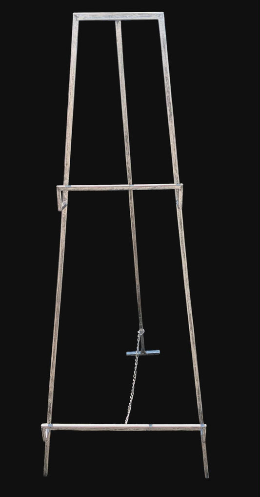Tall Silver Easel
