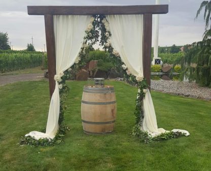 Two Post Wood Arch