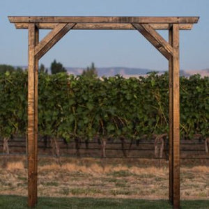 Four Post Wood Arch