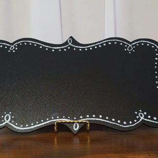 Horizontal Tabletop Chalkboard