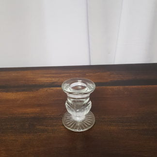 Glass Taper Candleholder