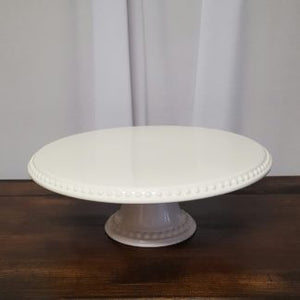Round Pedestal Serving Plate
