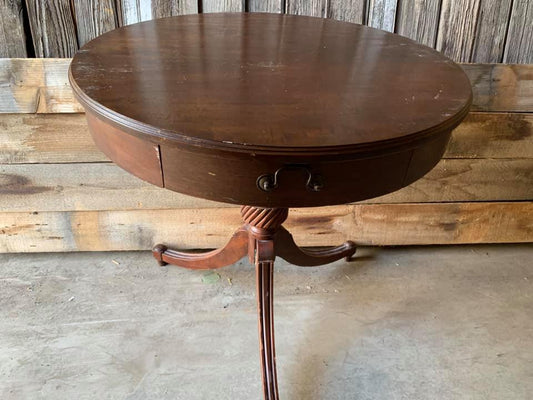 Wood Round Table