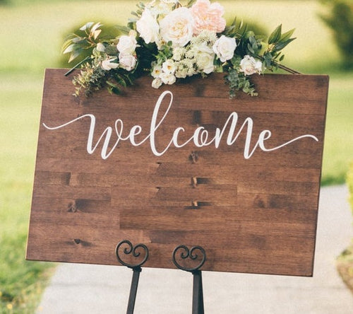 Customizable Welcome Sign